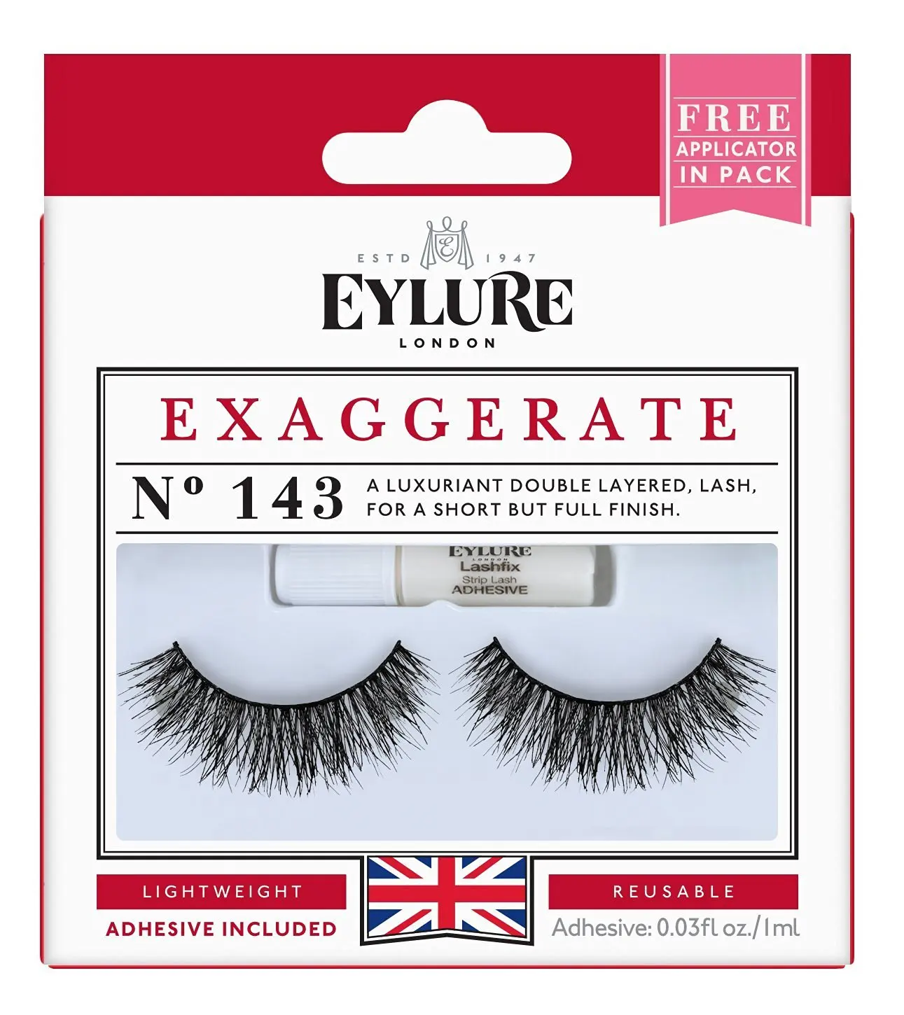 eylure exaggerate lash eyelashes  null