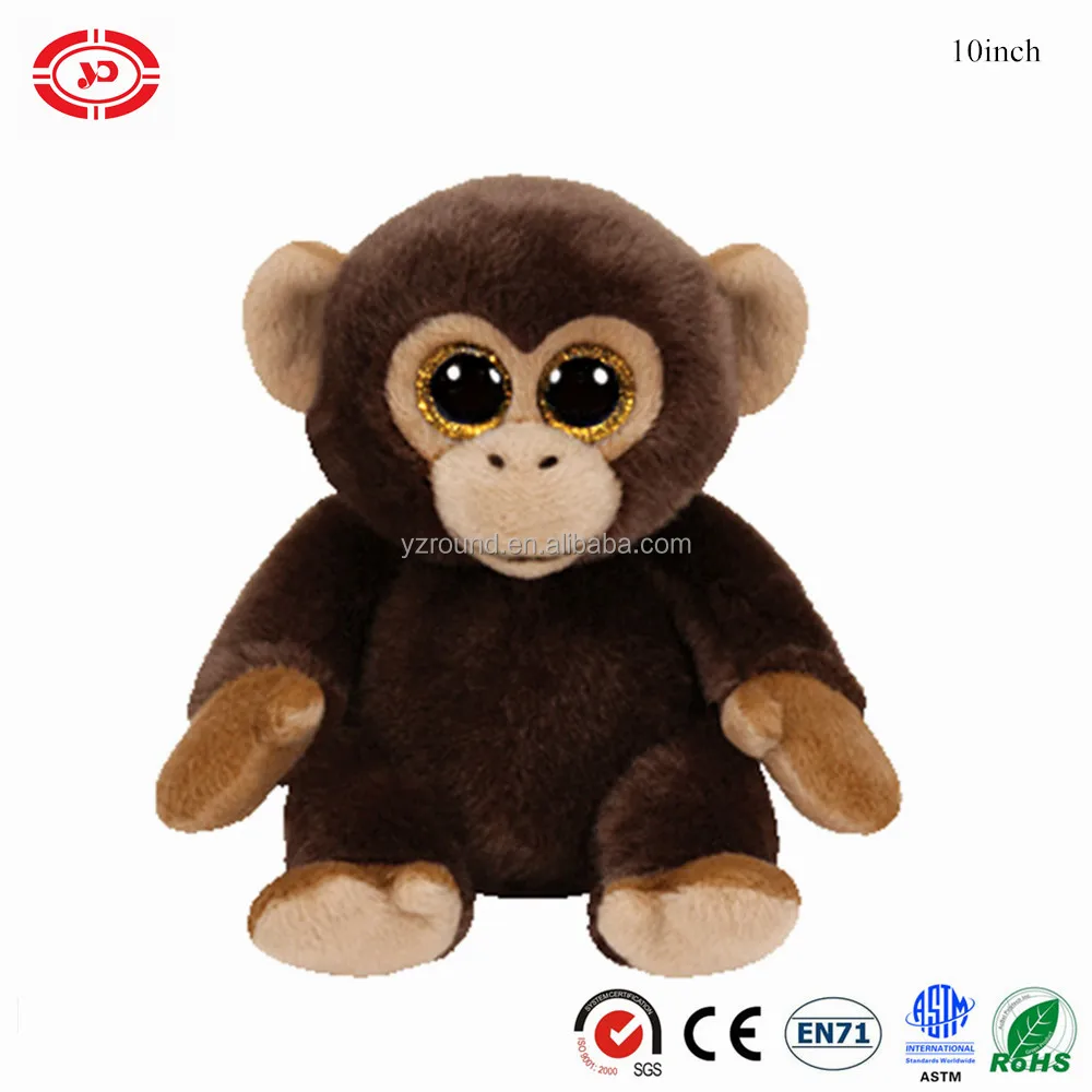 plush brown monkey toy