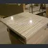 Baotrol modern design acrylic solid surface dining table/Artificial marble coria quartz able top