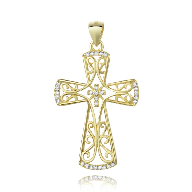 POLIVA Celtic Style Custom Gold Cross Blank 925 Sterling Silver Wholesale China Jewelry Pendants
POLIVA Celtic Style Custom Gold Cross Blank 925 Sterling Silver Wholesale China Jewelry Pendants