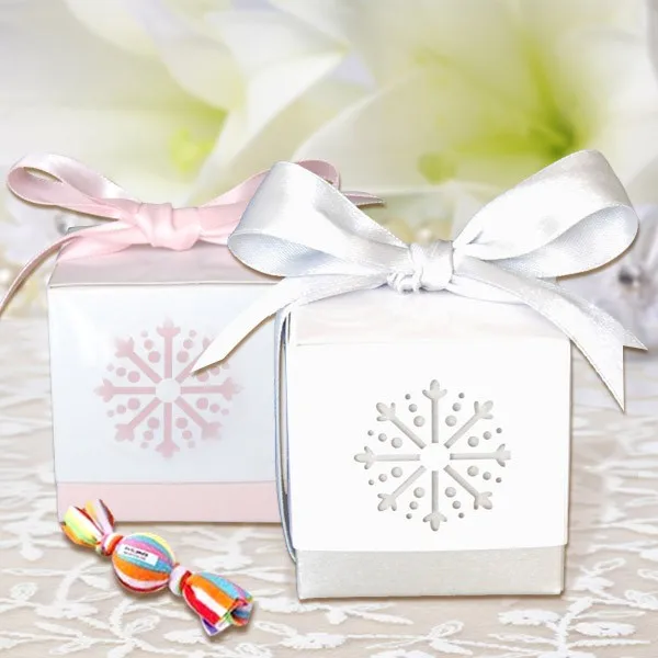 laser cut favor baby shower candy gift box
