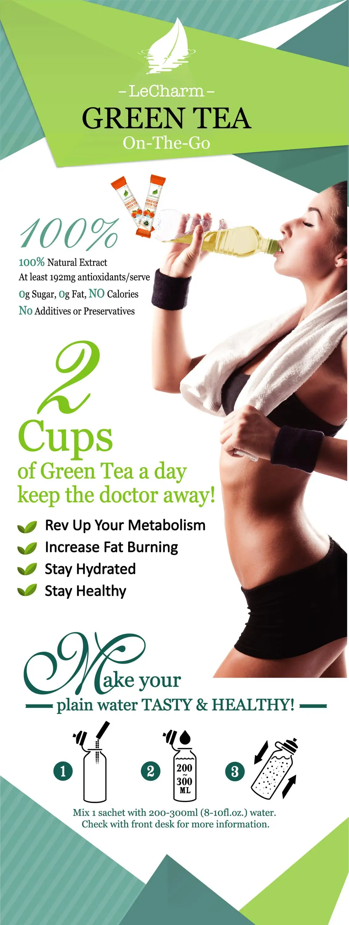 Fitness Tea Poster
