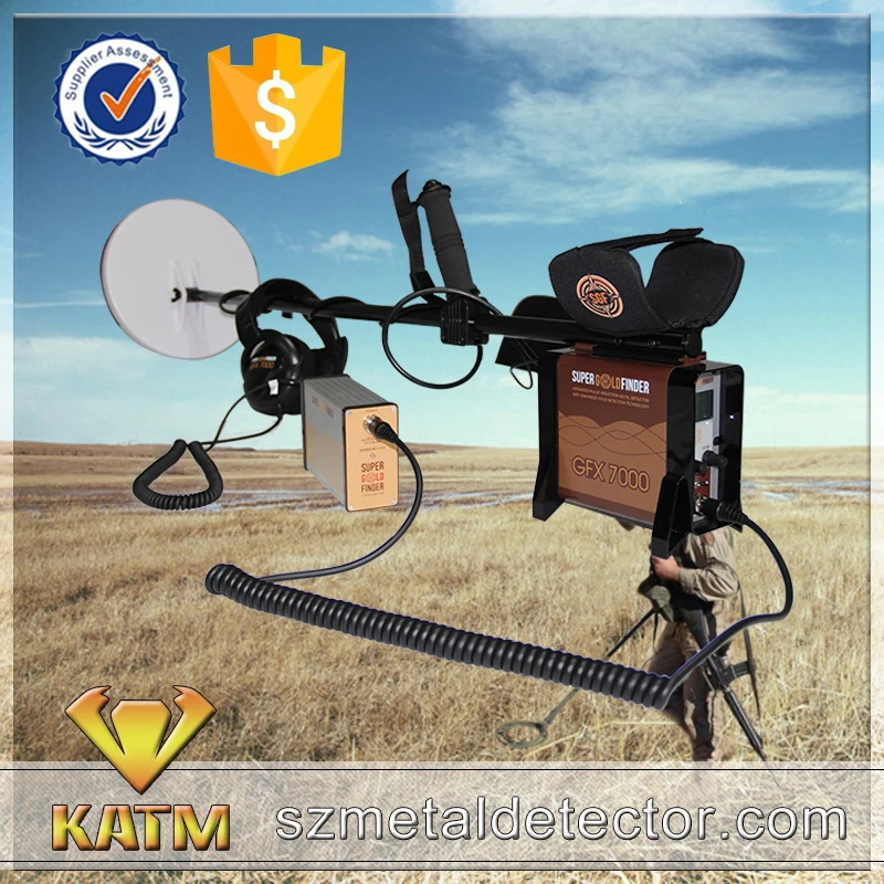 Professional Underground Metal Detector bug detector with Easy Operation for Gold and Silver GFX7000