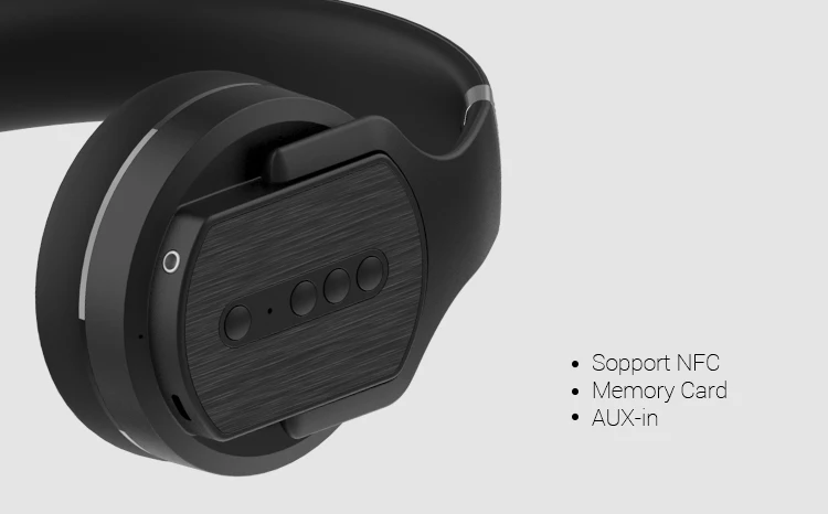 SODO Doqaus Vogue 2 with FM Wearable Speaker Wireless Headsets Bluetooth Headphone with Mic - ANKUX.COM