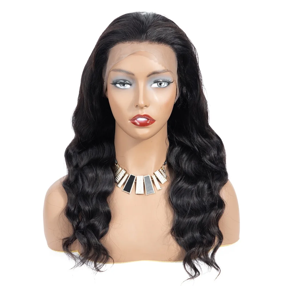 factory wholesale cuticle aligned hair indian body wave lace front wig with hair band
factory wholesale cuticle aligned hair indian body wave lace front wig with hair band