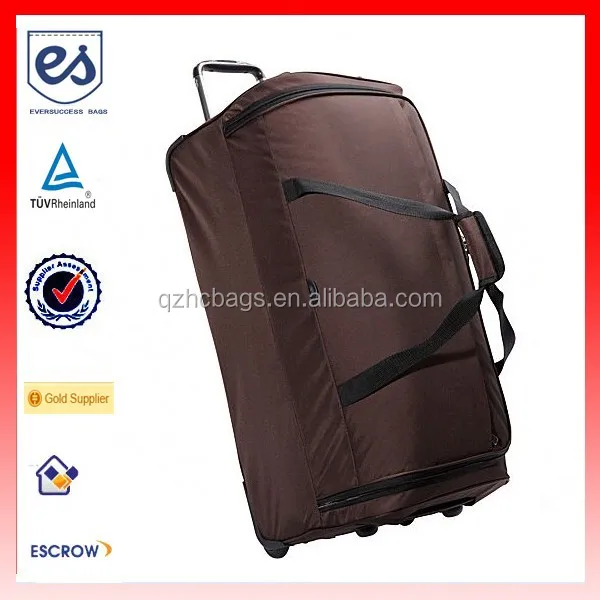 light simple trolley duffel bag with detachable wheels(es-j-009)
