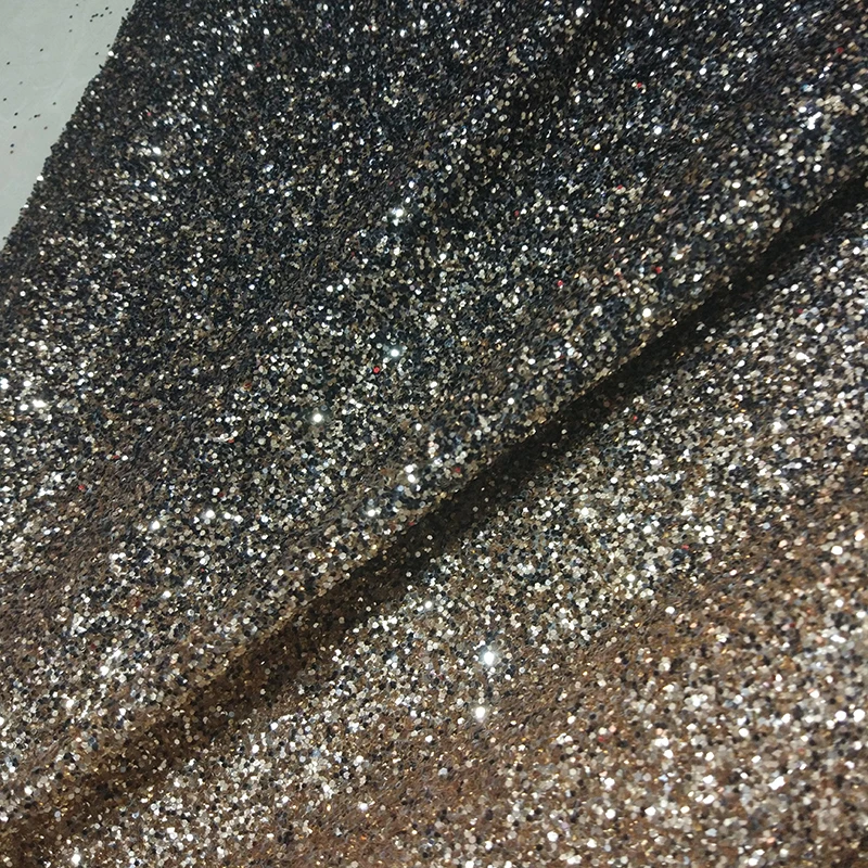 Wholesale Price Black and Rose Gold Gradient Color Full Size Glitter Lace Fabrics For Party Dresses Sparkle Sequins Wedding Gown, Black, rose gold, silver, royal blue, ect
Wholesale Price Black and Rose Gold Gradient Color Full Size Glitter Lace Fabrics For Party Dresses Sparkle Sequins Wedding Gown, Black, rose gold, silver, royal blue, ect