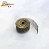 New staple high quality q195 different type of flat head electro galvanized roofing nail