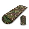 Camouflage printing sleeping bag outdoor splicing camping climbing army sleeping bag.
