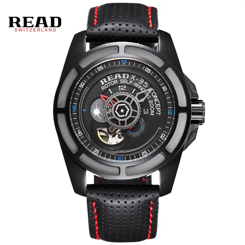 2018 Male Man Read 8090 Tourbillon Watches Automatic Mechanical Movement Sport Watch for Men, Red black
2018 Male Man Read 8090 Tourbillon Watches Automatic Mechanical Movement Sport Watch for Men, Red black