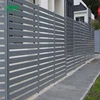 /product-detail/garden-black-aluminum-metal-modern-slats-fencing-fence-60764959226.html