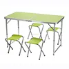 Aluminum Folding Portable Picnic Camping Set Table and Chairs