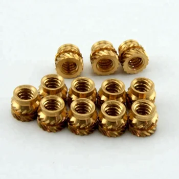 M2 5 M3 M4 M5 M6 M8 Brass Threaded Insert Nut For Insert Molding Buy