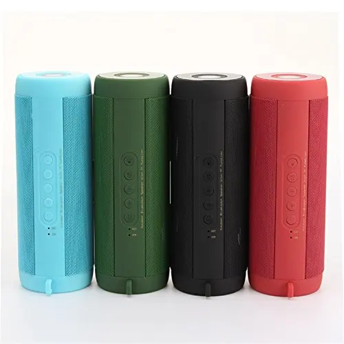 2019 Amazon Best Seller outdoor waterproof portable LED Bluetooth Speaker with FM Radio and function support hands free call - ANKUX.COM