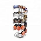 Home Kitchen Organizer Metal Wire Cup Coffee Pod Stand Nespresso Capsule Holder for home decoration