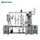 Stock units 6" hemp cbd oil distillation wiped film short path evaporator