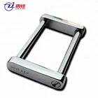 Metal accessories For handbag metal logo square ring