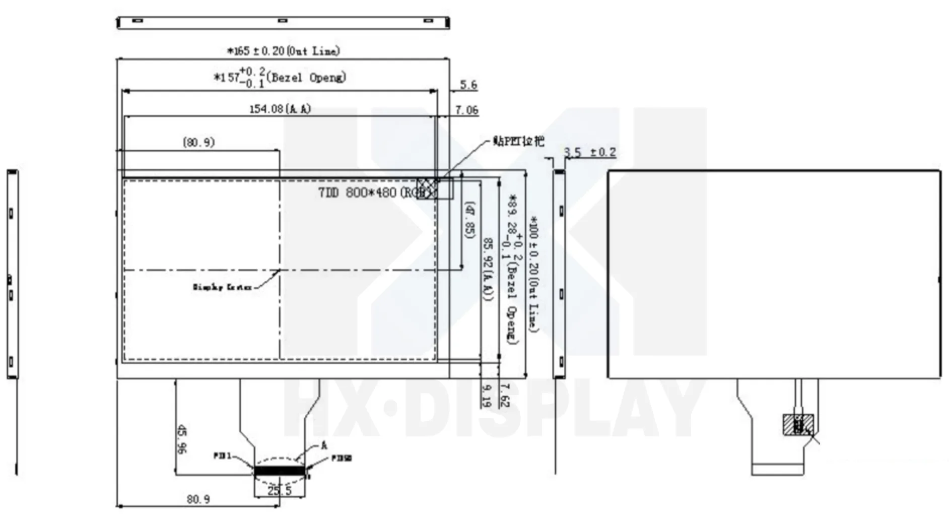 lcd tft manufacturer