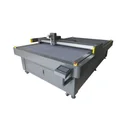 Automatic round knife pu/rexine/shoe/belt strap leather cutting machine for sale