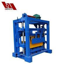 QT4-40 sand brick machine/compressed block machine/fly ash brick making machine price list in india
