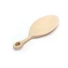 Mini Size Maple Wooden Serving Tray With Handle And Hanging Hole