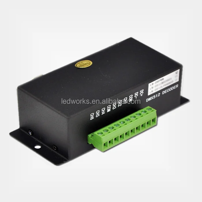 DMX decoder for LDP6803 TLS3001 WS2811 WS2801 SPI ptotocol led lights