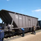 M70 Hopper wagon for Coal Transportation with UIC certification, train trailer