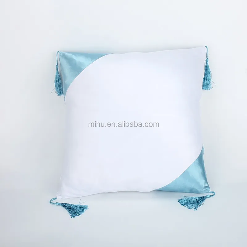 sublimation blank sequin pillow case and heat transfer case for