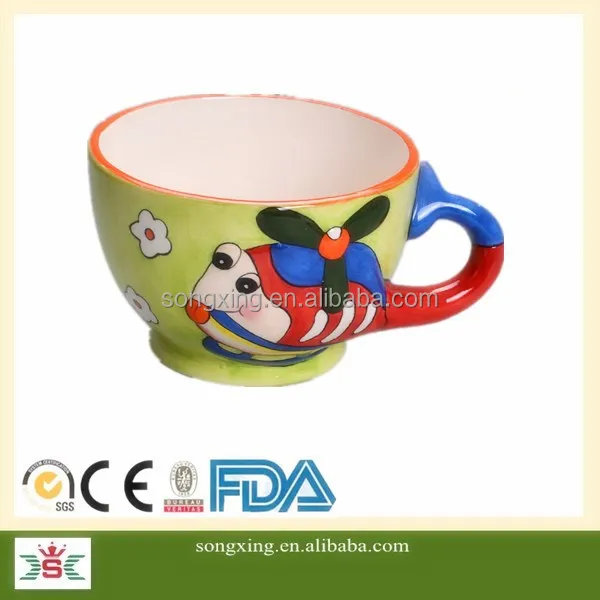 good quality promotional gift for kids creative cheap ceramic