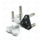 South africa electric plug 3 pin plug insert