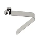 Flat spring stainless steel tube button spring V clips