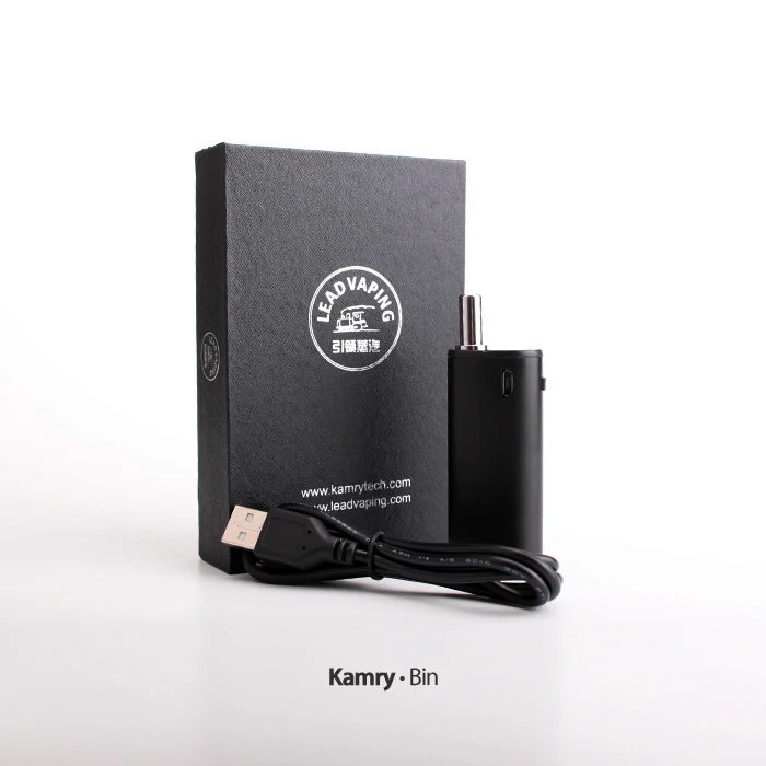 vaporizer vape pen cartridge Kamry Bin CBD mini ecig 650mah usb charger Case vapor e cigarette
