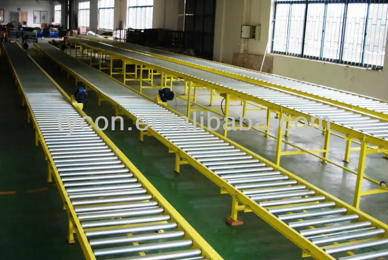 Powered Roller Conveyor,Motorized Roller Conveyor,Chain Driven Roller