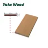 Waterproof Deck Wooden Plastic Wood Composite Sheet WPC Decking Panel Exterior Wall Cladding Sheet