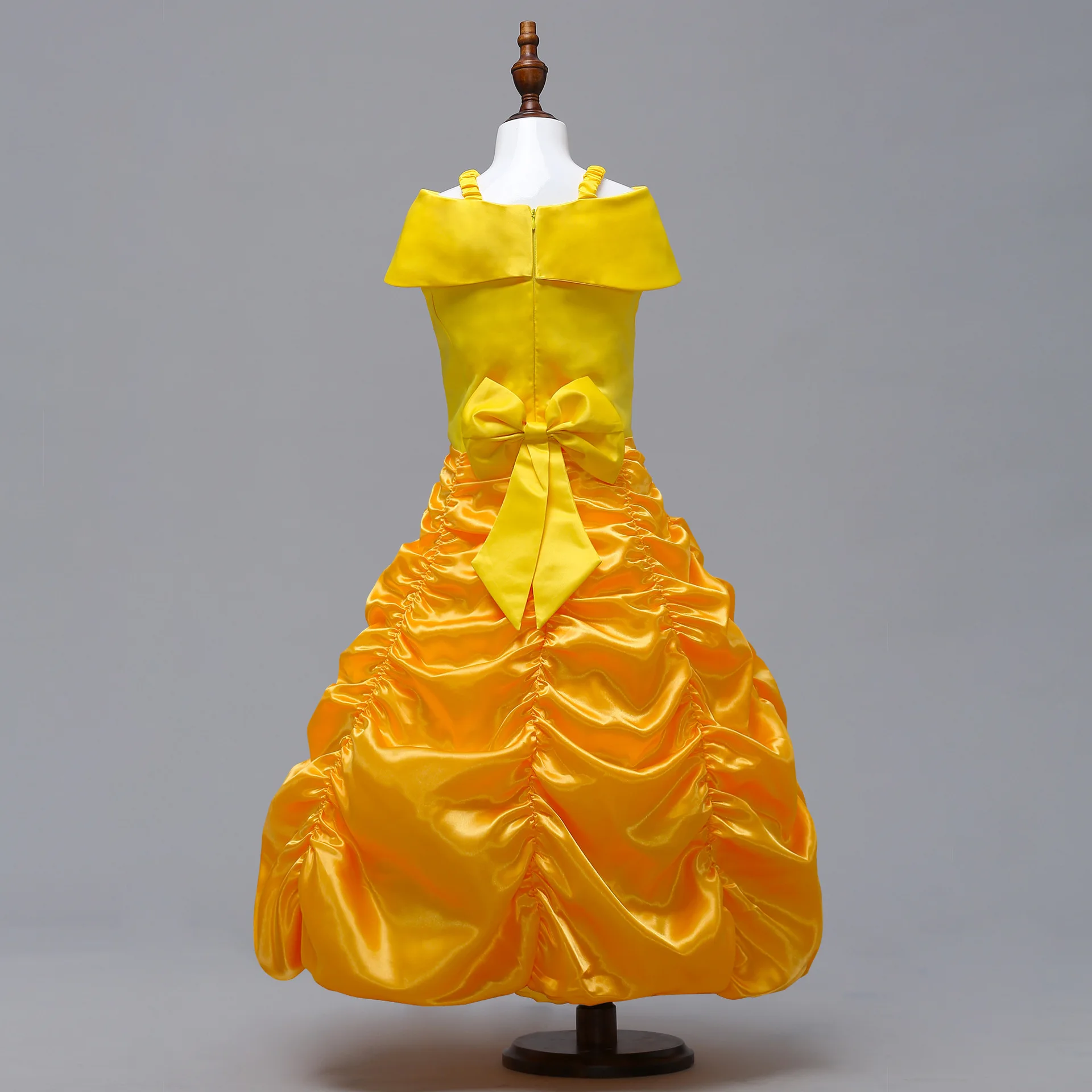 2017 Baby halloween costume cartoon fancy dress outfits beauty and beast princess dress SMR012, Yellow
2017 Baby halloween costume cartoon fancy dress outfits beauty and beast princess dress SMR012, Yellow