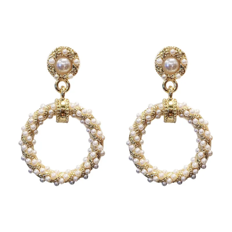 2020 New Arrival Design Full Pearl Cirlcle Drop Earring Round Baroque Pearl Hoop Earring For Girls
2020 New Arrival Design Full Pearl Cirlcle Drop Earring Round Baroque Pearl Hoop Earring For Girls