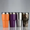 Custom 30oz Powder Coated Stainless Steel Tumbler Wholesale Double Wall Vaccum Insulated Cups