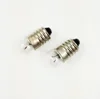 E10 screw base flashlight Bulb with 3.5V;4.8V;6V 12V 3W 0.5A P13.5s G11 4.8v 0.5a mini Lamps Bulbs