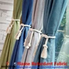 fashion textile hotel NFP92-507 M1,NFPA701 BS5867 standard blackout curtain fabric