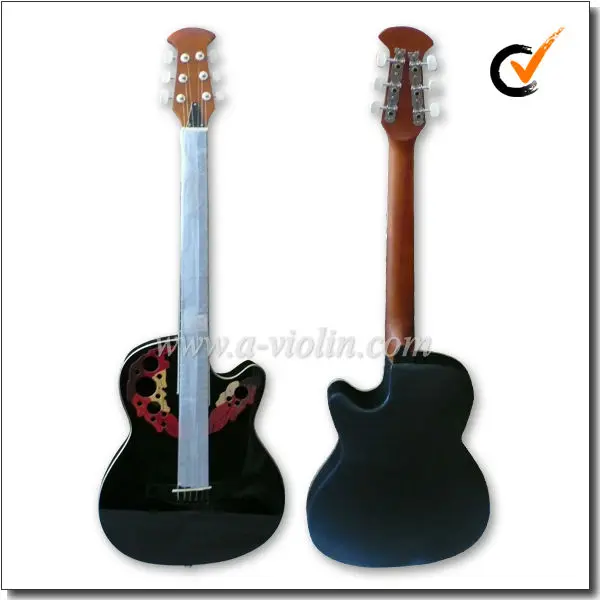 38 "cutaway plástico redondo guitarra occidental (AFO831C)