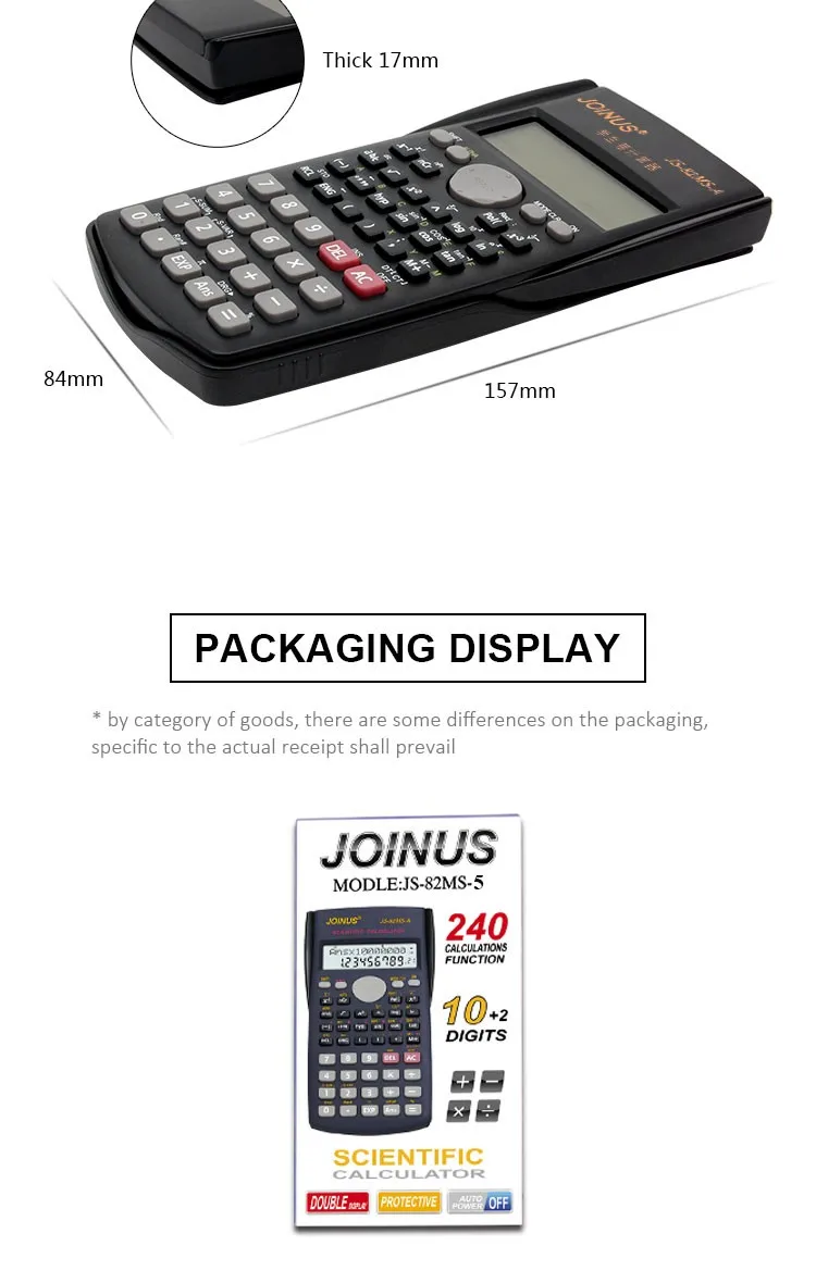 Mini Student Scientific Calculator