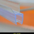 plastic extrusion clip for supermarket shelf price display