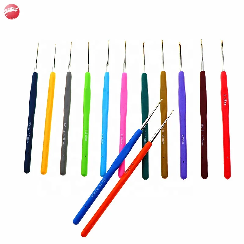 Wholesale crochet hook crochet hooks needle 13 colors with daily knitting necessaries, Colorful crochet hook
Wholesale crochet hook crochet hooks needle 13 colors with daily knitting necessaries, Colorful crochet hook