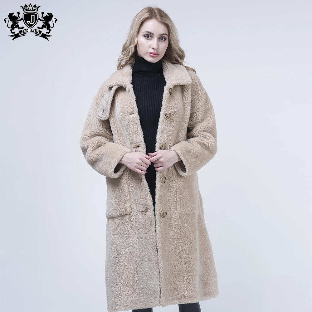 

Winter real wool fur coat women Sheep Shearling fur teddy jacket mongolian lamb coat wool coat fur jacket, Customized color