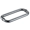 Hot 3/4" Tubing 304 Stainless Steel Back to Back Handle double sided door pull handle