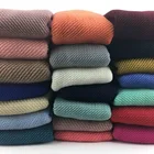 Hot selling women plain scarf muslim crinkle hijab viscose pleated cotton hijab scarf