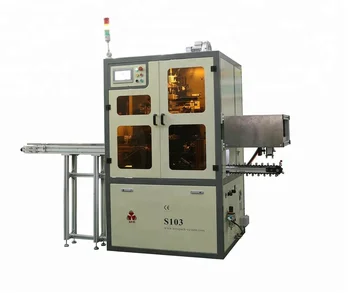 S103 Manufacturer Supply Cylindrical Bottle And Tubes Auto Plastic Bottle Silk Screen Printing Machine