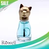 custom design empty cute animal shaped nail polish bottle 12ml glass nail varnish bottle with cat shaped cap