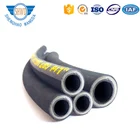 Low Price Steel Wire Reinforced High Pressure Flexible Braided Rubber Hose Pipe/ Hydraulic Rubber Hose