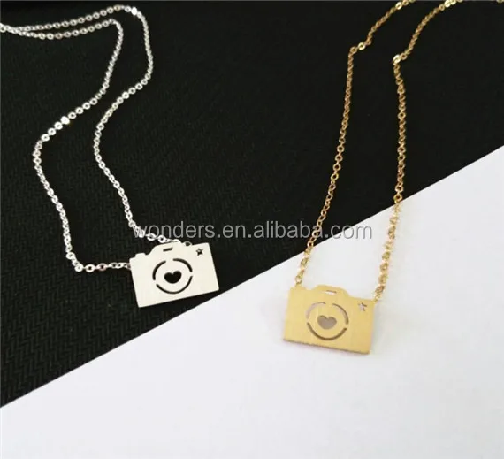 Minimalist Plated Silver Mini Camera Stainless Steel Pendant Chain Necklace Women Jewelry Girls Birthday Christmas Gifts
Minimalist Plated Silver Mini Camera Stainless Steel Pendant Chain Necklace Women Jewelry Girls Birthday Christmas Gifts